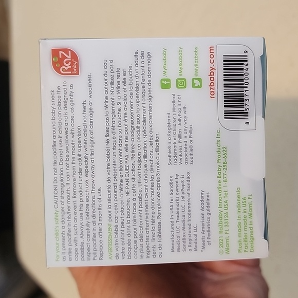 RaZ-buddy Paci Holder - Koloa - Picture 4 of 4